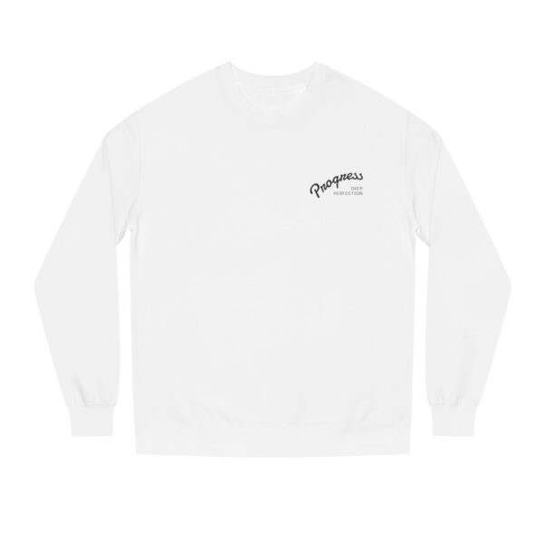 Progress Crewneck Sweatshirt — Minimal 'Progress' Script Design