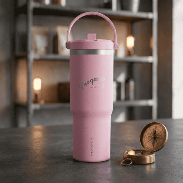 Progress Over Perfection Nomad Tumbler